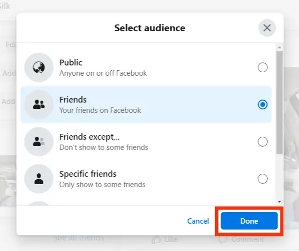 Cómo cambiar la configuración de comentarios en Facebook