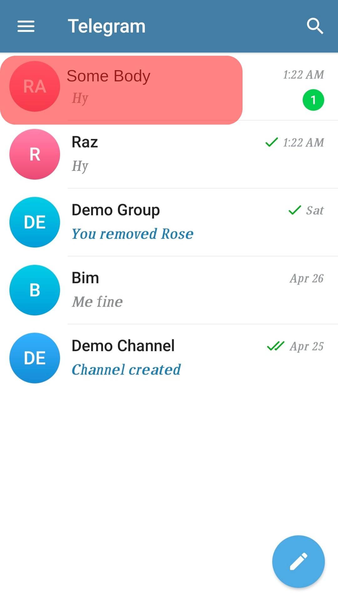 Cómo desactivar los recibos de lectura en Telegram