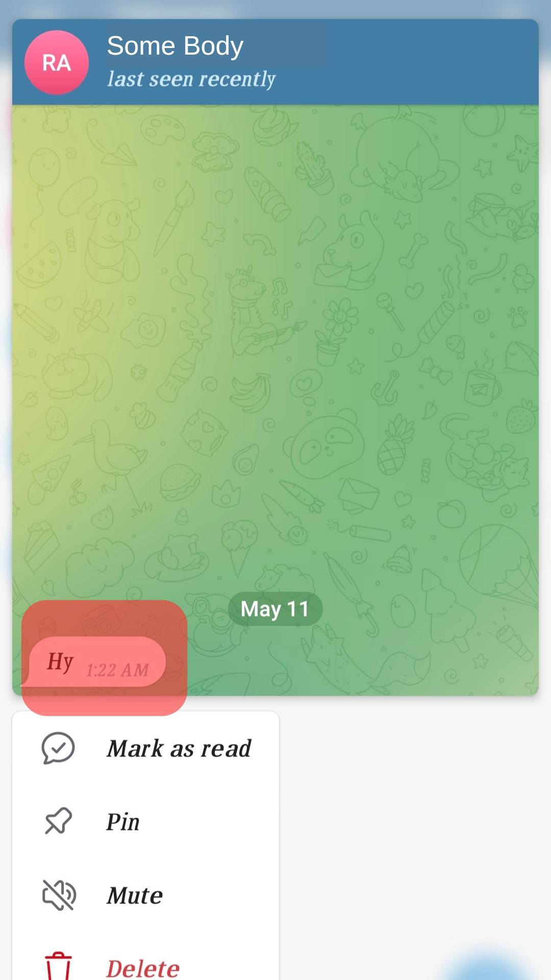 Cómo desactivar los recibos de lectura en Telegram