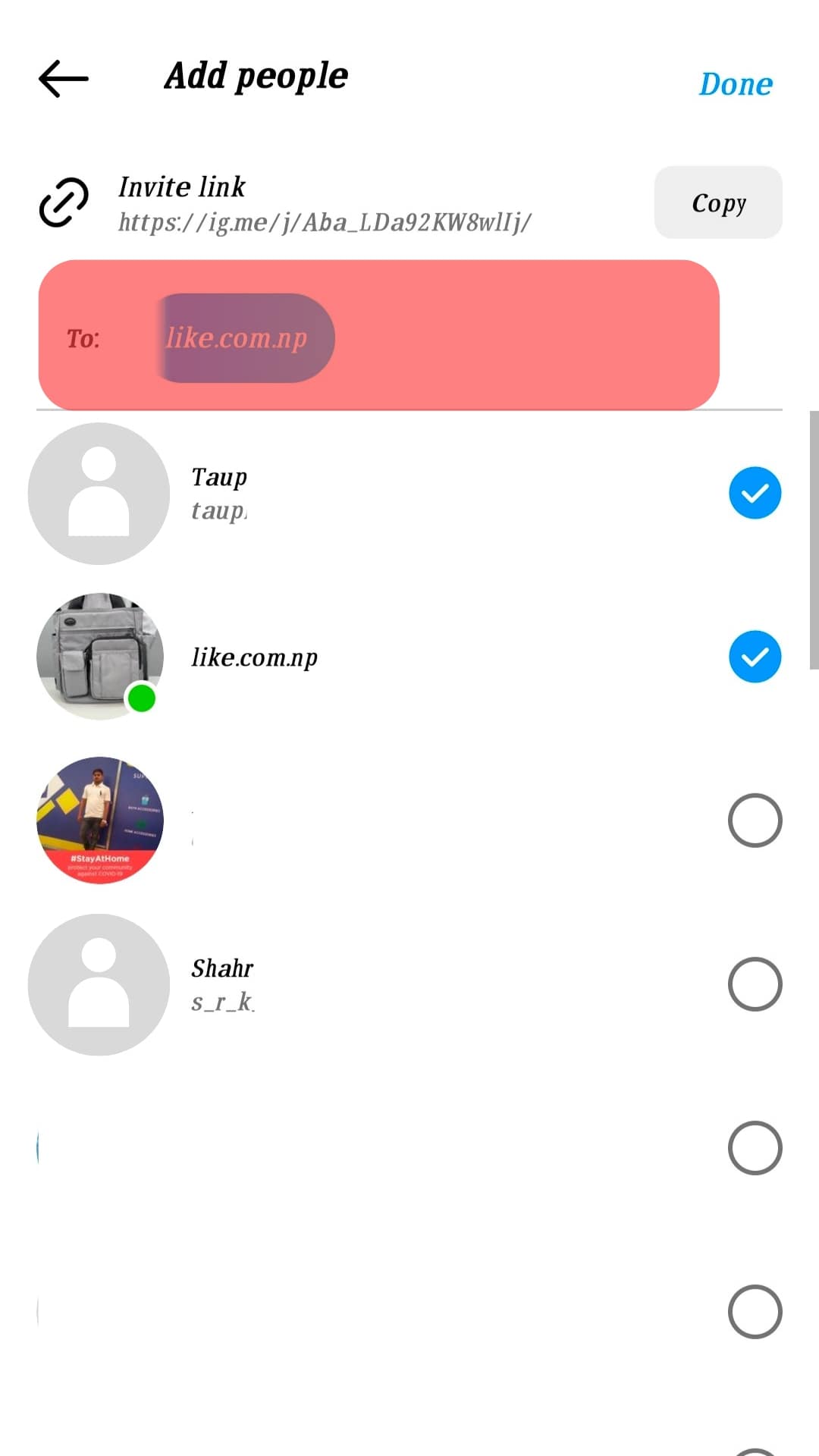 ¿Cuántas personas pueden estar en un Instagram ¿Grupo de chat?