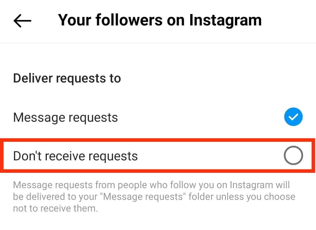 Cómo desactivar los DM Instagram?
