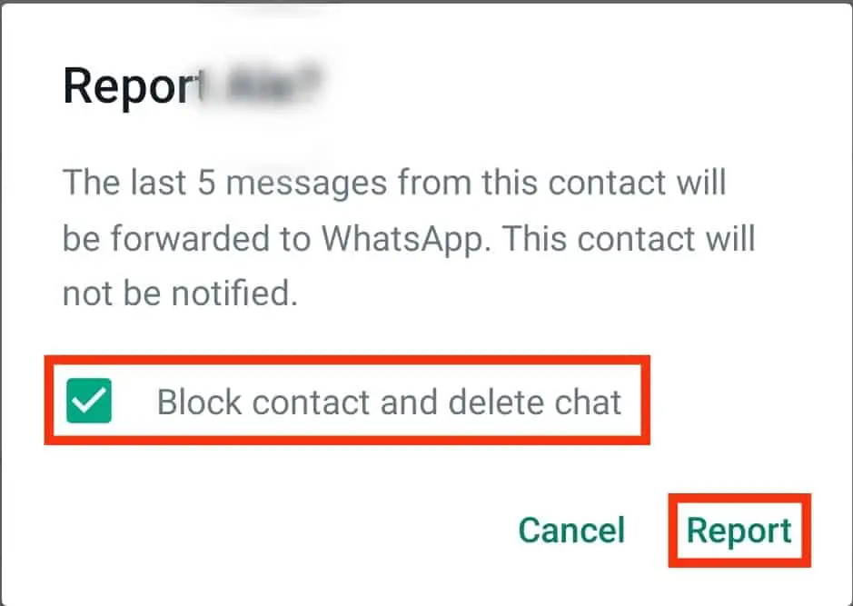 Cuántos informes para ser prohibido en WhatsApp?