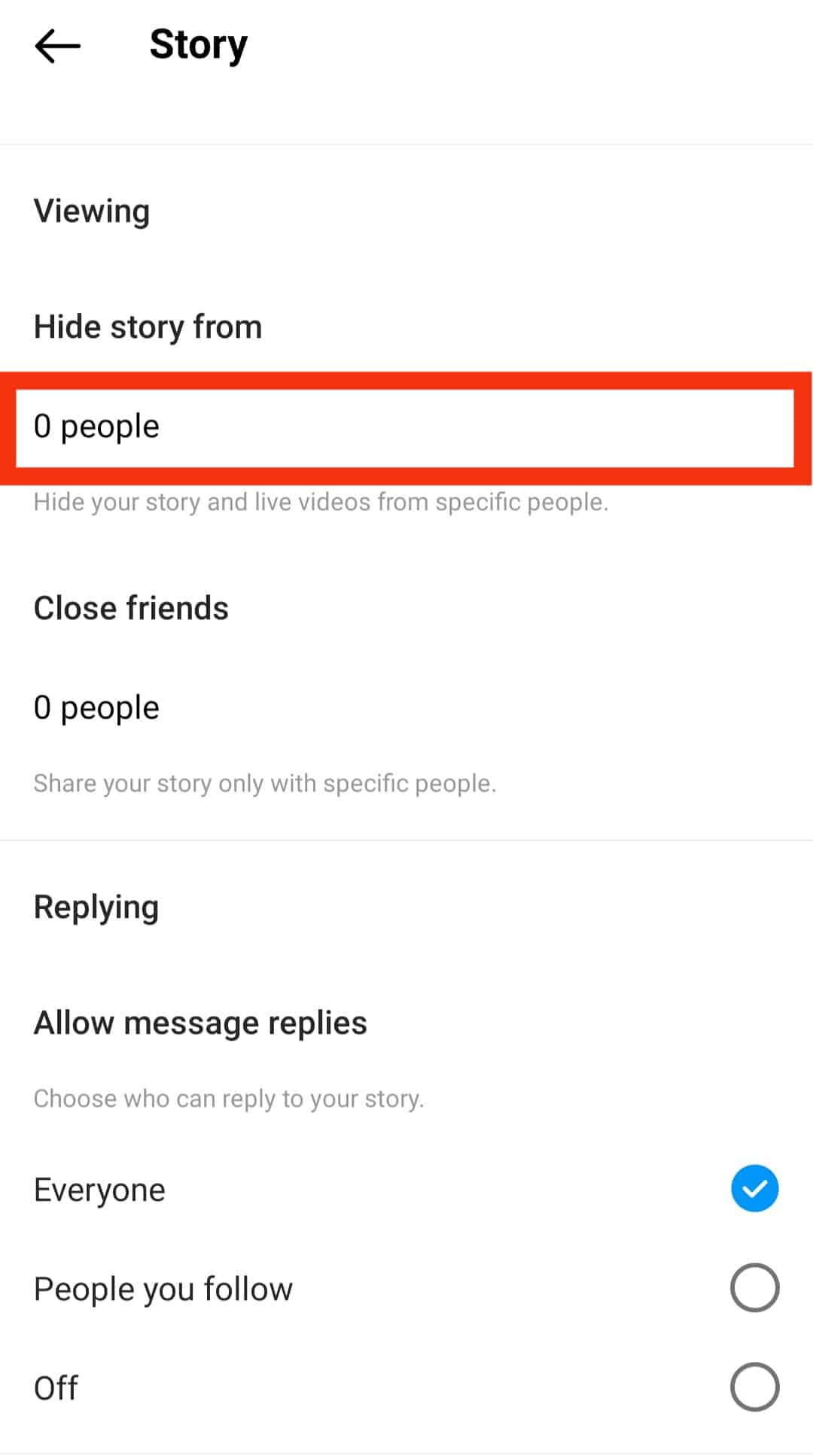 Cómo crear una historia privada en Instagram?
