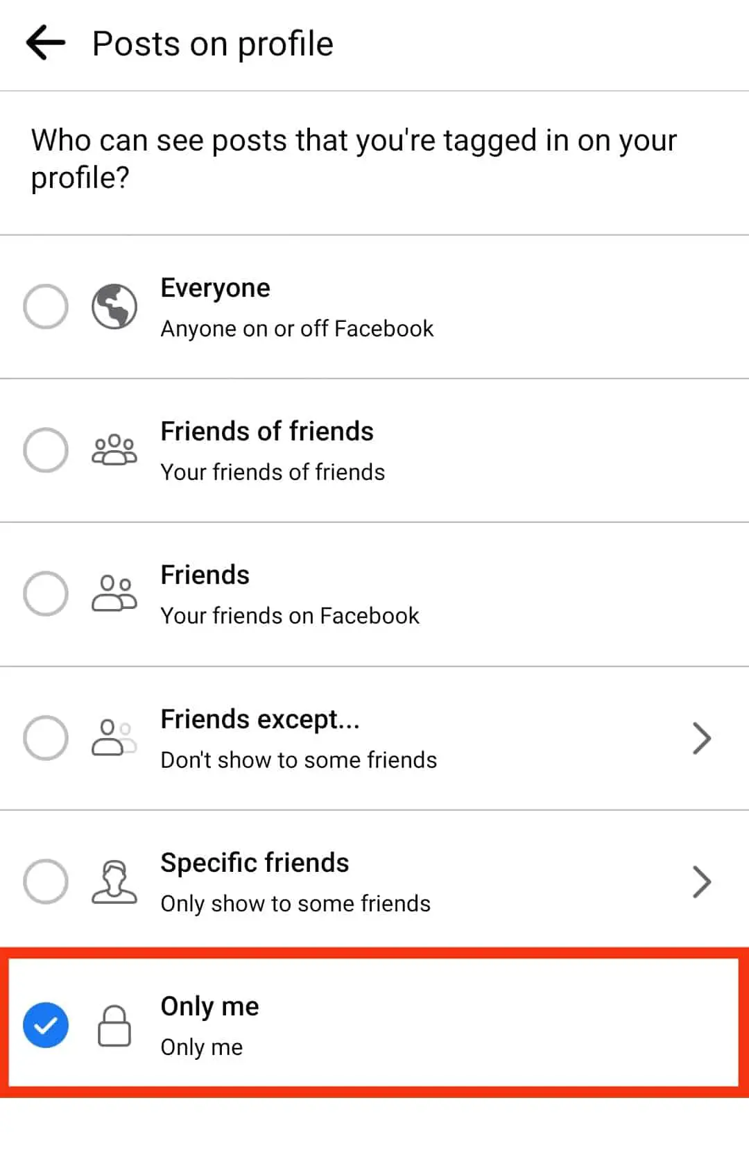 Cómo evitar que las personas te etiqueten en Facebook