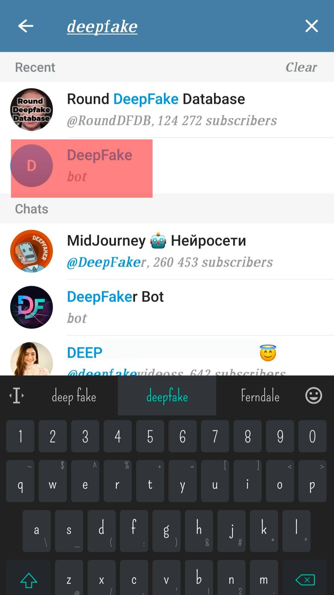 Cómo utilizar Telegram Bot falsificado