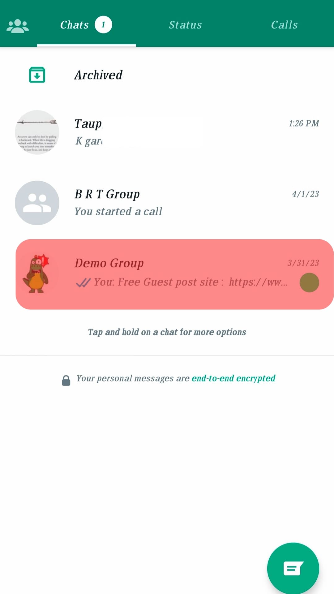 Cómo desactivar los recibos de lectura en WhatsApp ¿Grupo de chat?