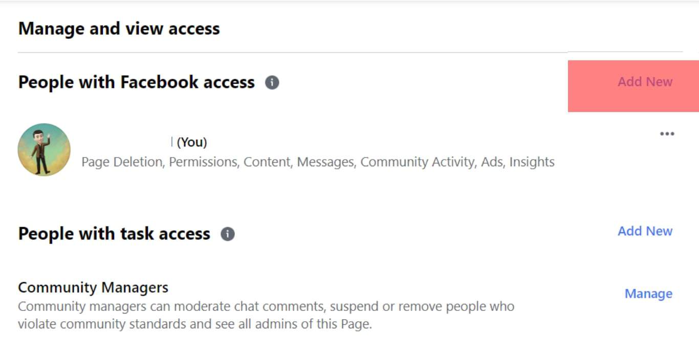 ¿Por qué no puedo agregar un administrador a mi página de Facebook?
