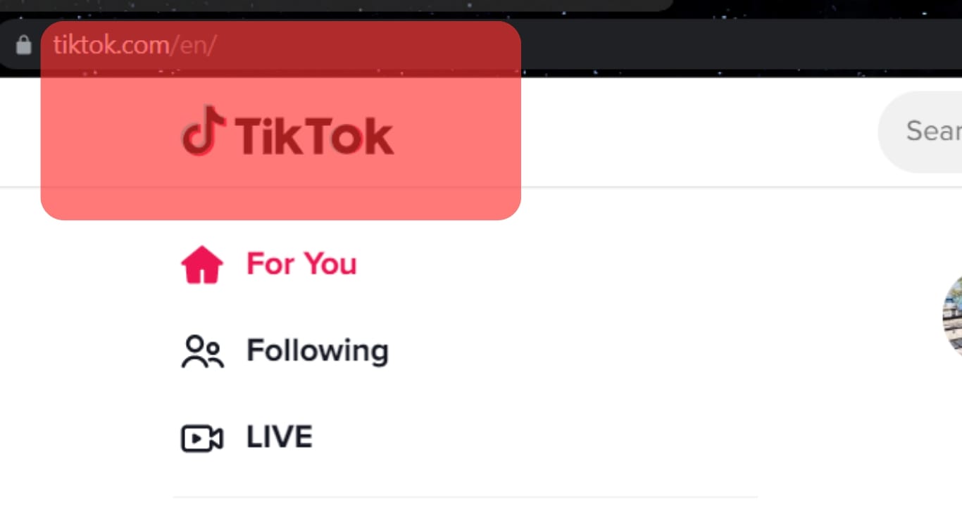 Cómo mirar TikTok sin una cuenta