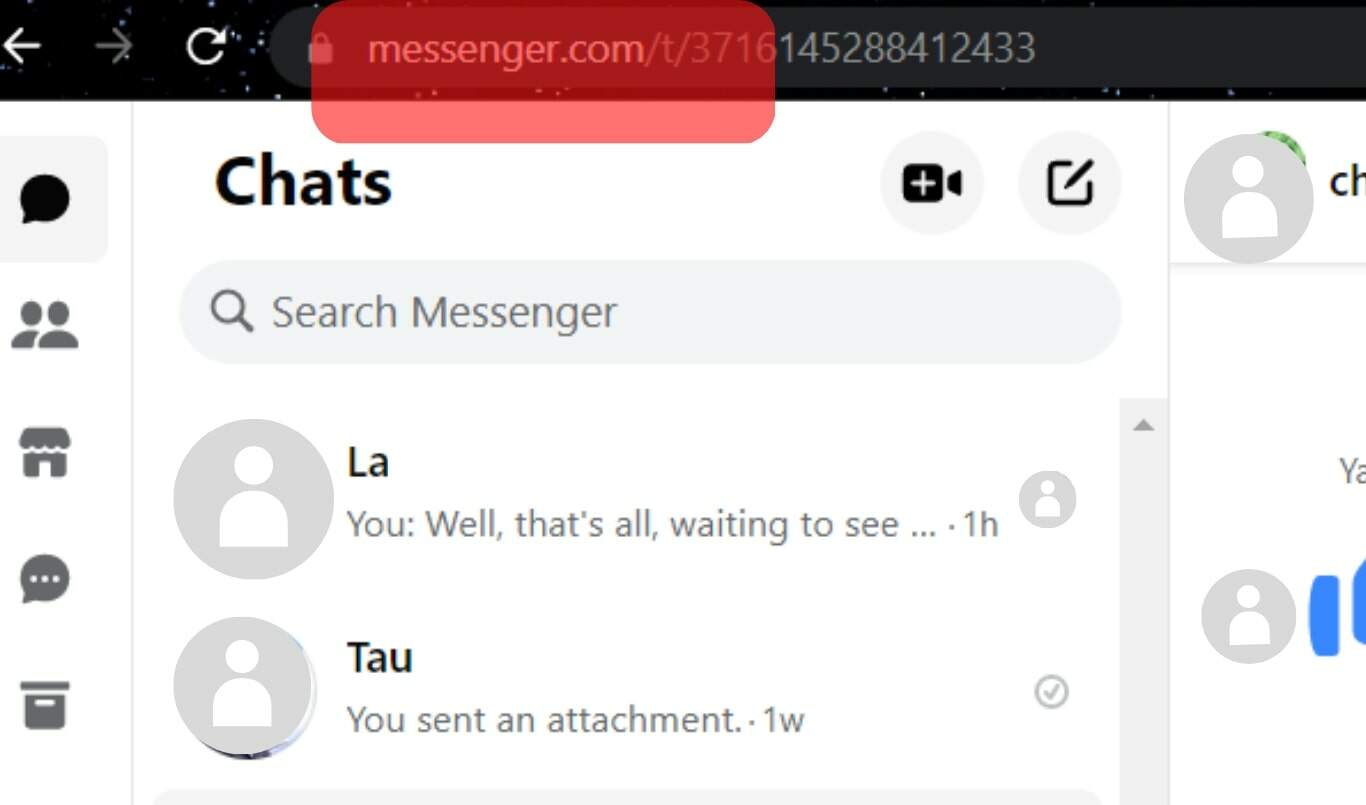 Cómo ver cuándo se enviaron mensajes en Messenger