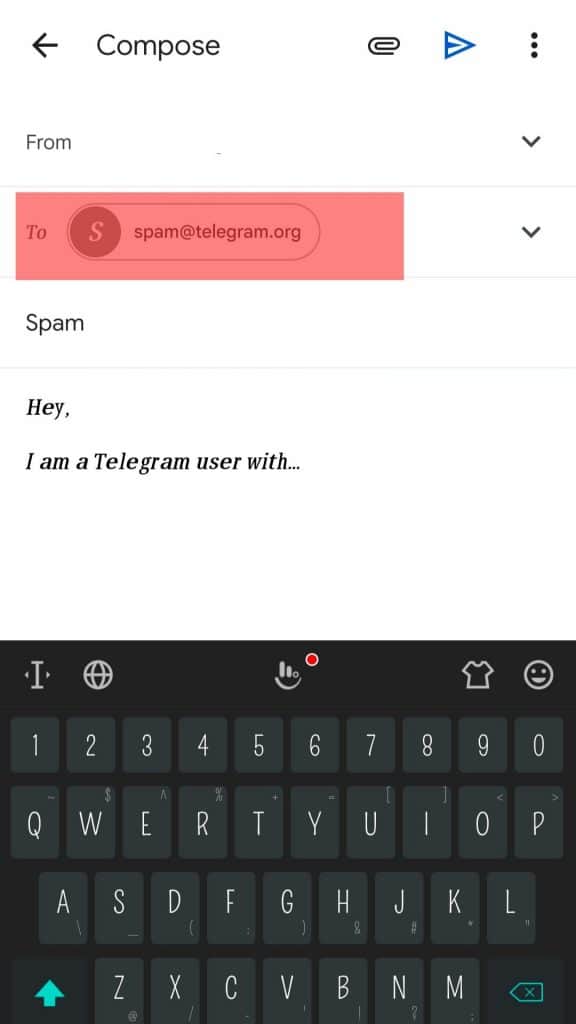 Cómo desbanear Telegram