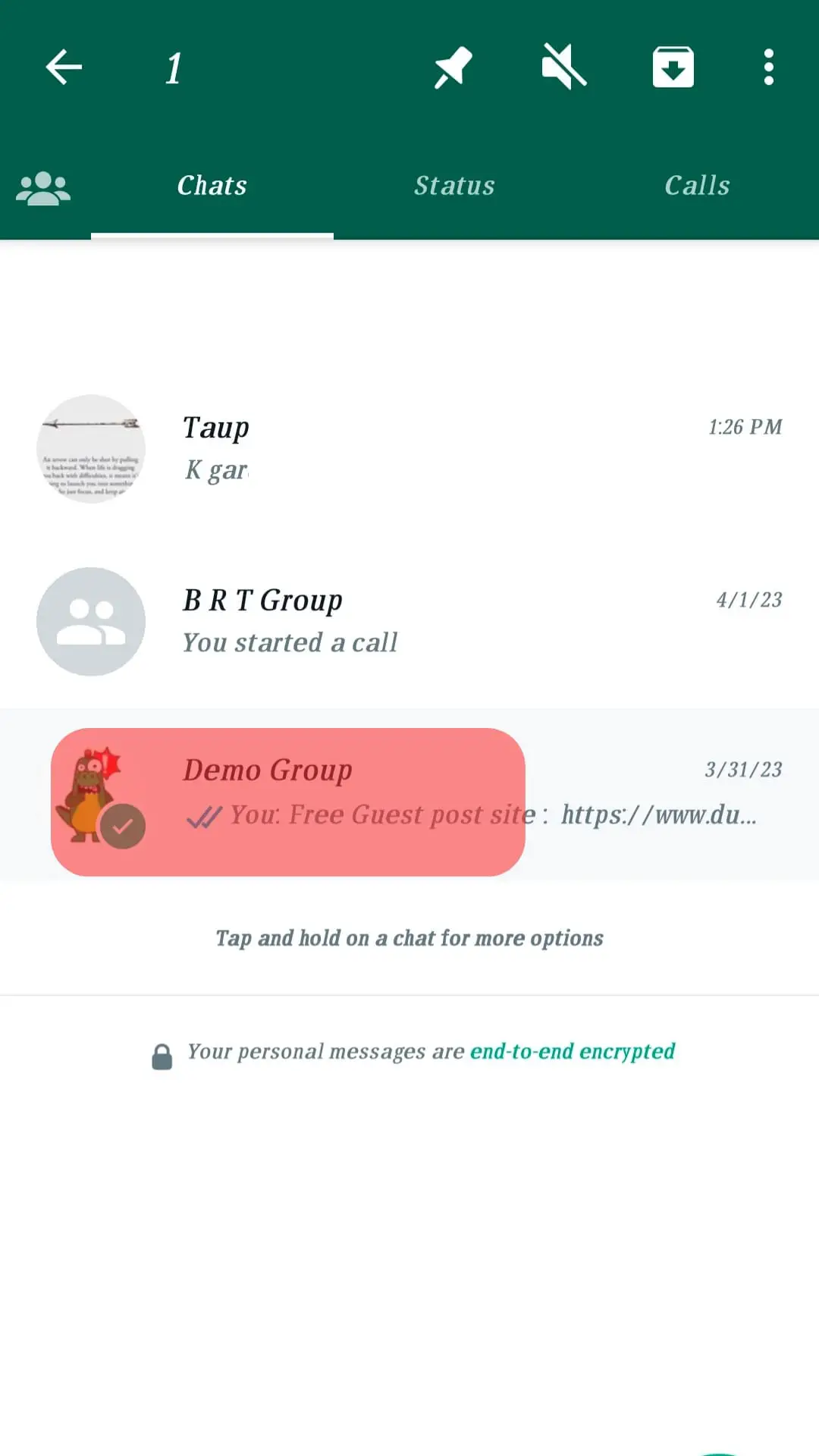 Cómo desactivar los recibos de lectura en WhatsApp ¿Grupo de chat?