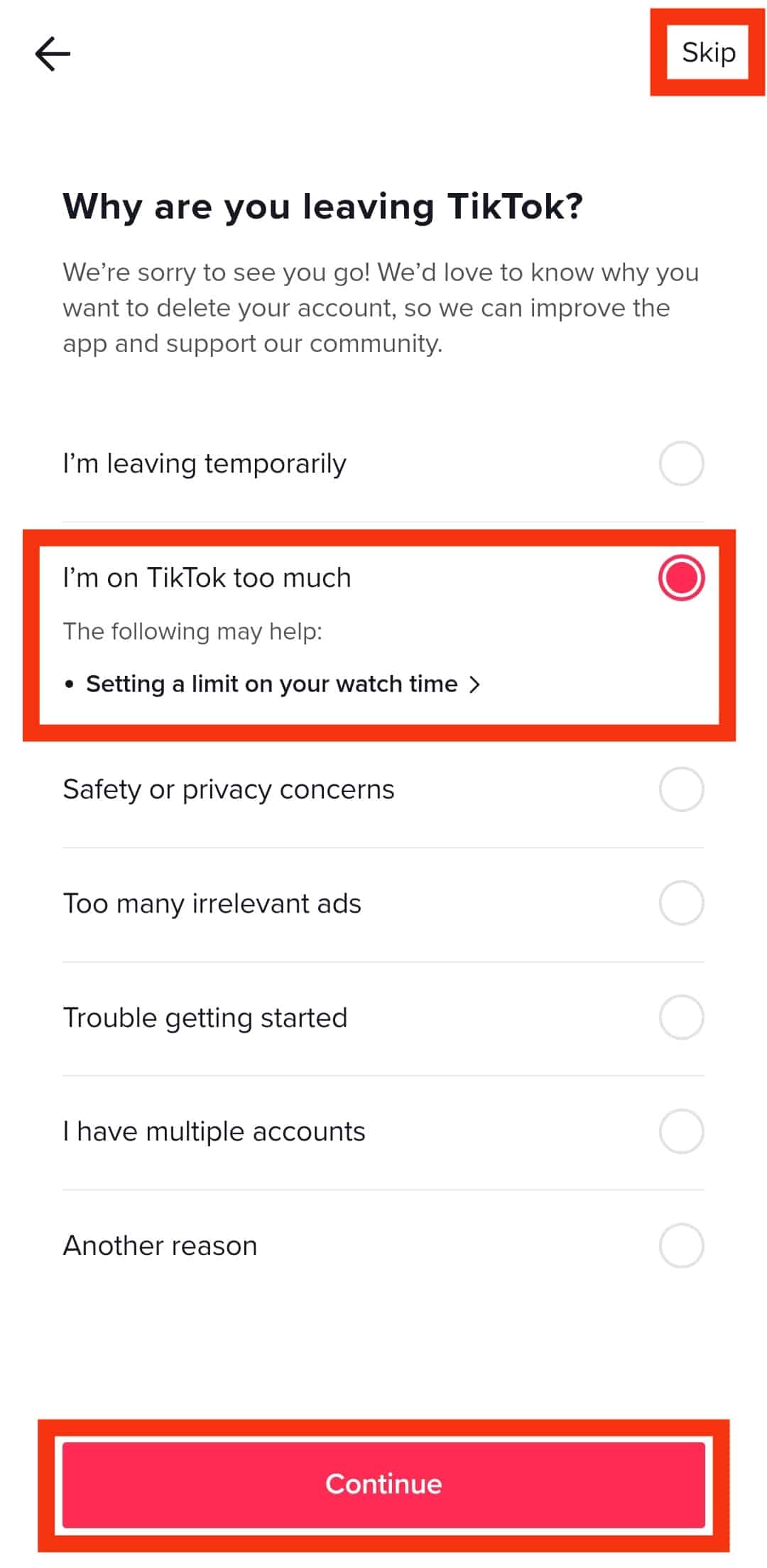 Cómo eliminar todo TikTok Vídeos a la vez