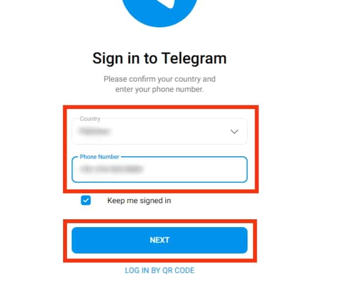 Cómo iniciar sesión en Telegram