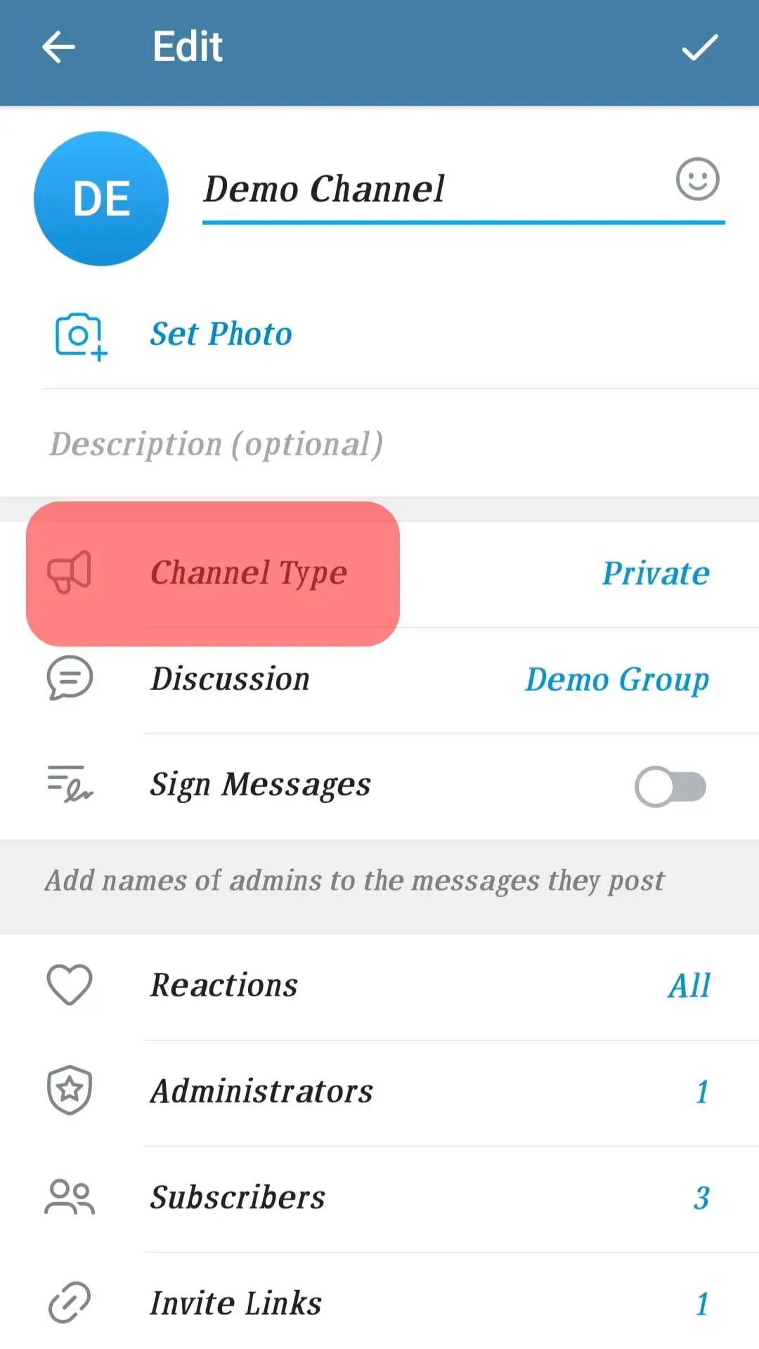 Cómo obtener un Telegram ¿Enlace de canal?