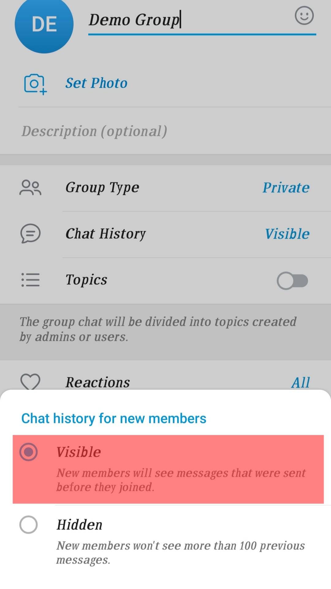 Como ver Telegram Historia