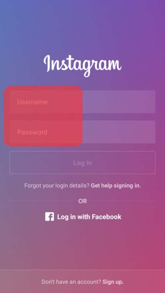 Cómo arreglar "Usuario no encontrado" al iniciar sesión Instagram