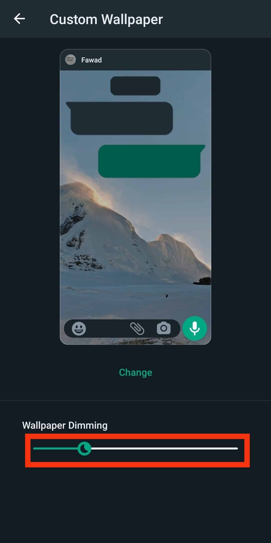 Cómo cambiar WhatsApp ¿Color de chat?