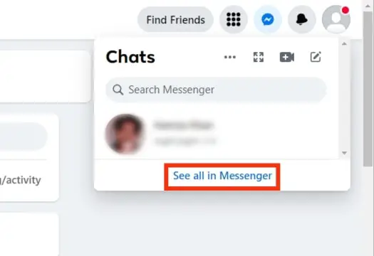 Hace Messenger ¿Notificar cuando buscas en una conversación?