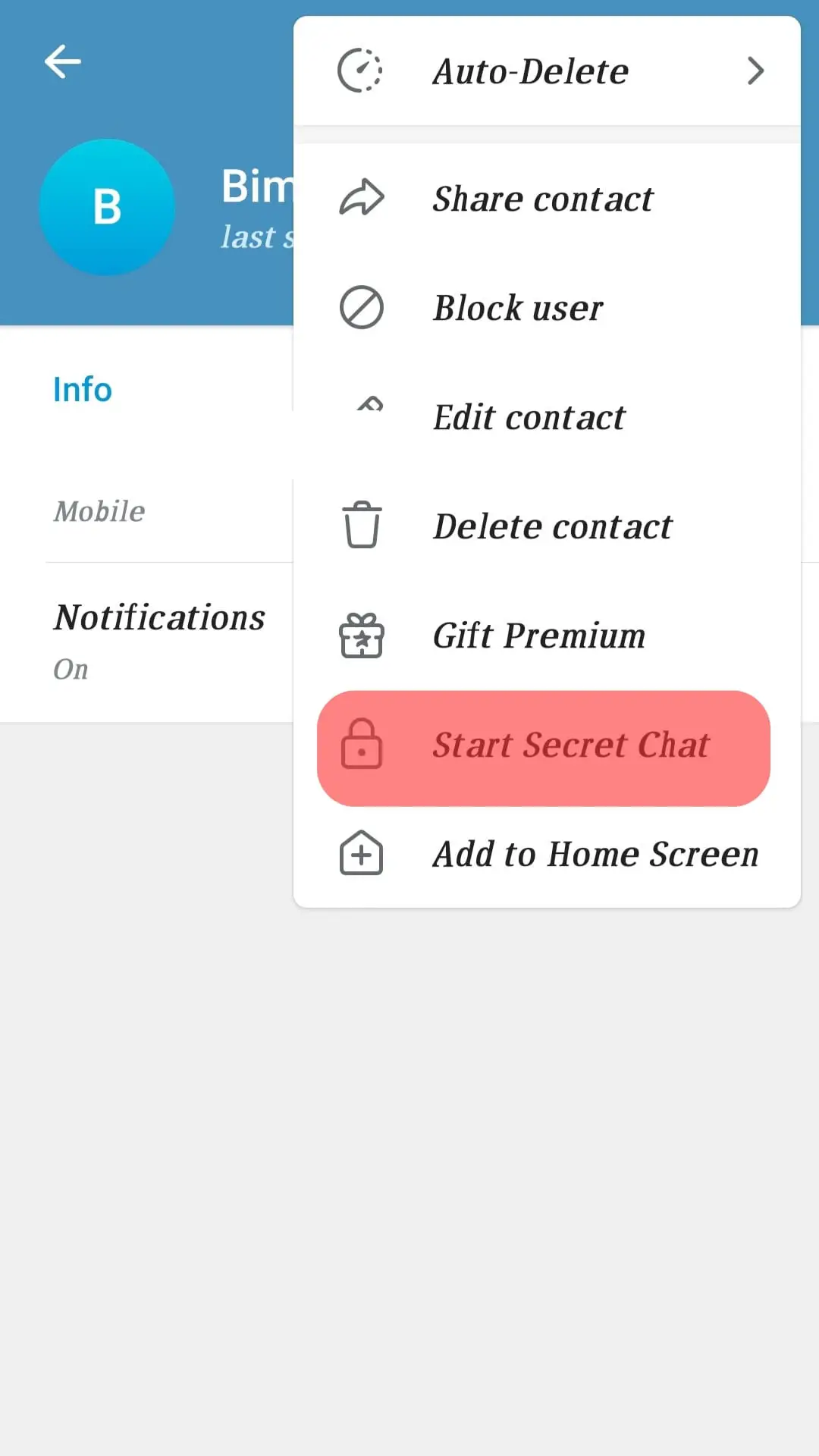 ¿Qué es el temporizador de autodestrucción en Telegram?