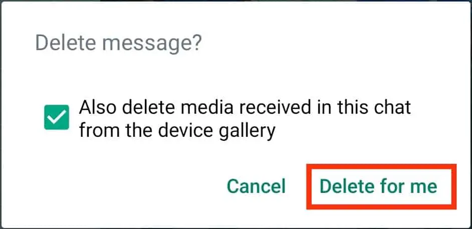 Cómo eliminar una foto de WhatsApp ¿Charlar?
