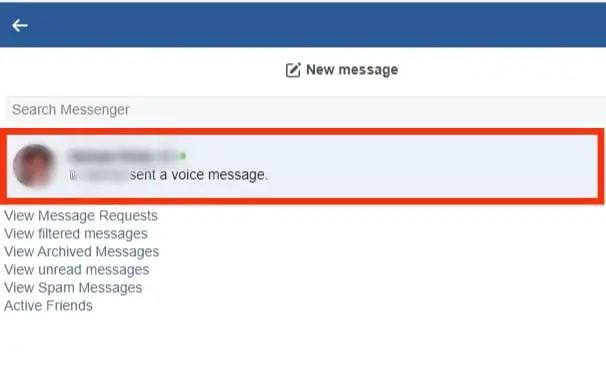 Cómo guardar mensajes de voz de Facebook en el teléfono