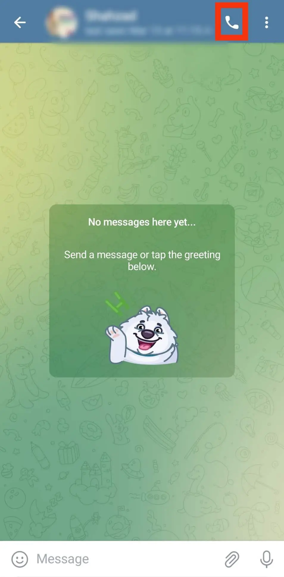 Cómo llamar Telegram