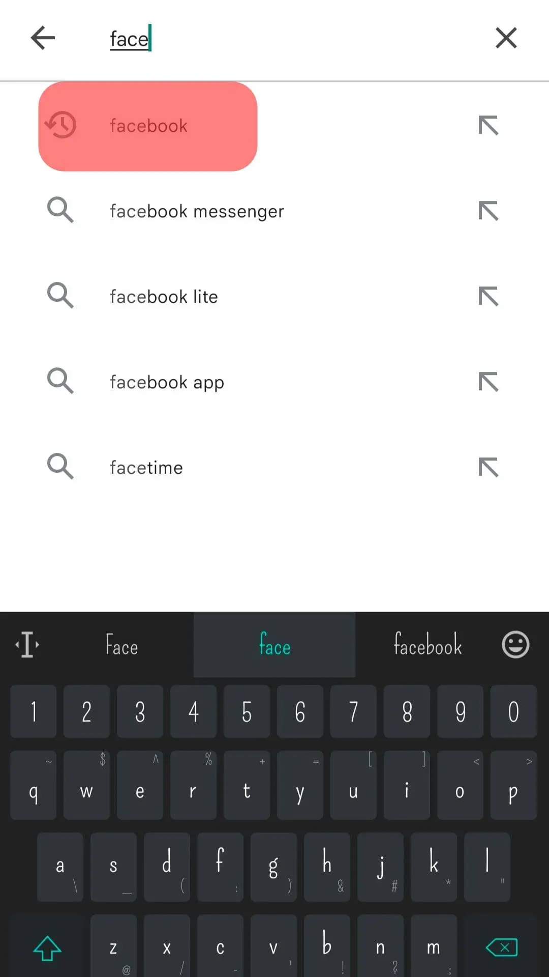 ¿Cómo arreglar la barra de búsqueda de Facebook?