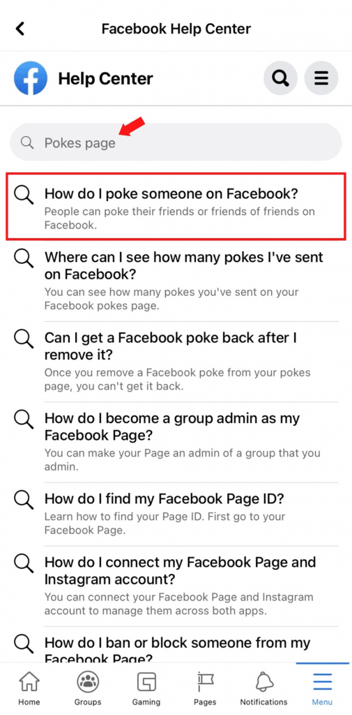 Dónde encontrar toques de Facebook