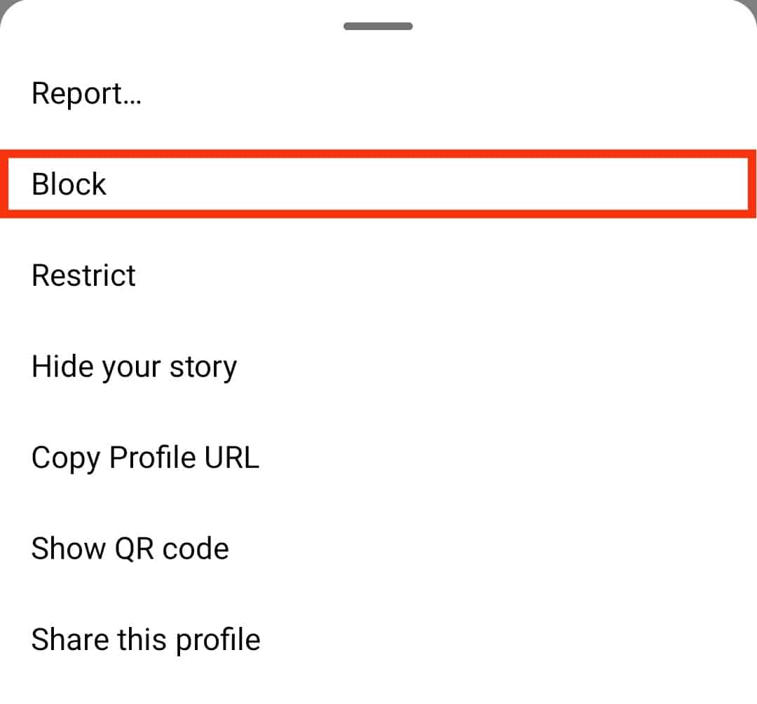 Cómo bloquear a alguien para que no vea su Instagram