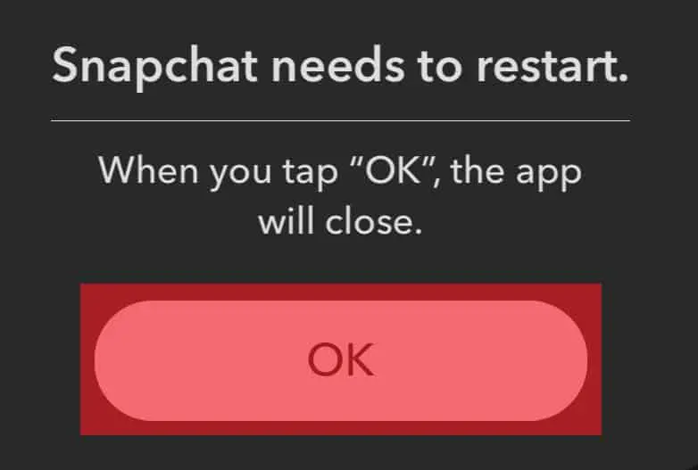 Cómo actualizar el complemento rápido Snapchat?