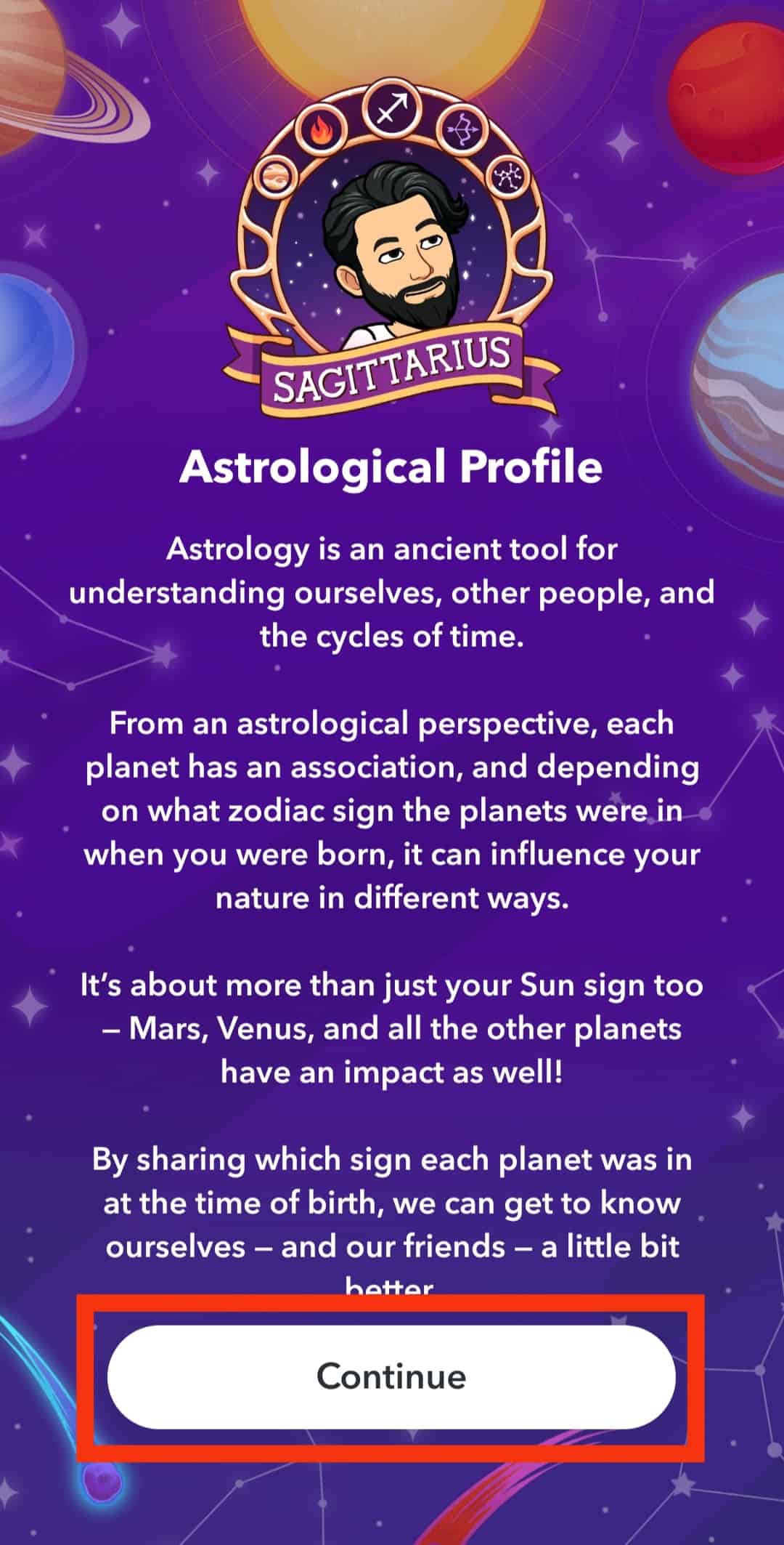 Cómo cambiar tu signo zodiacal en Snapchat