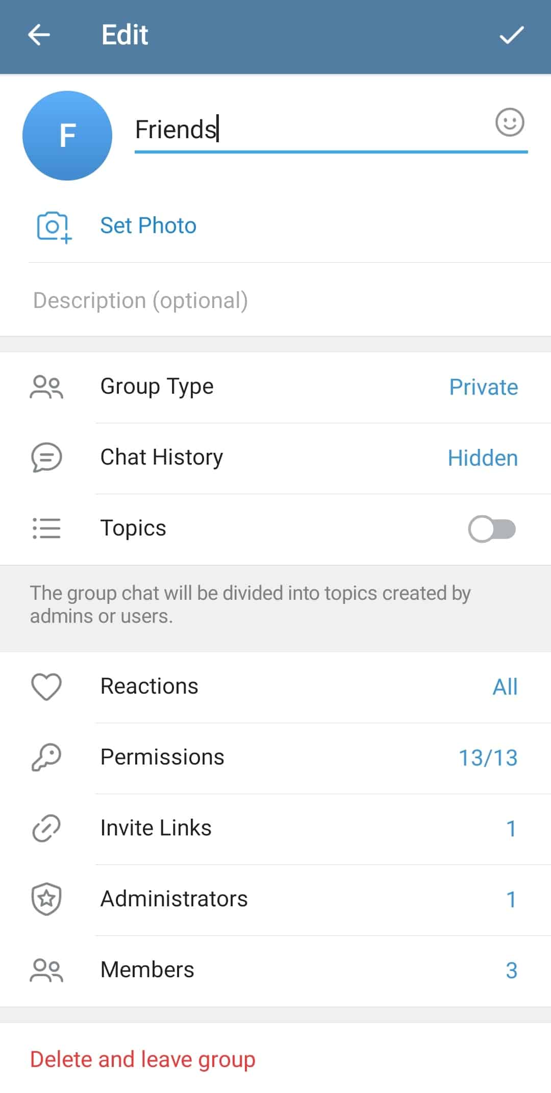 Como administrar Telegram Grupo