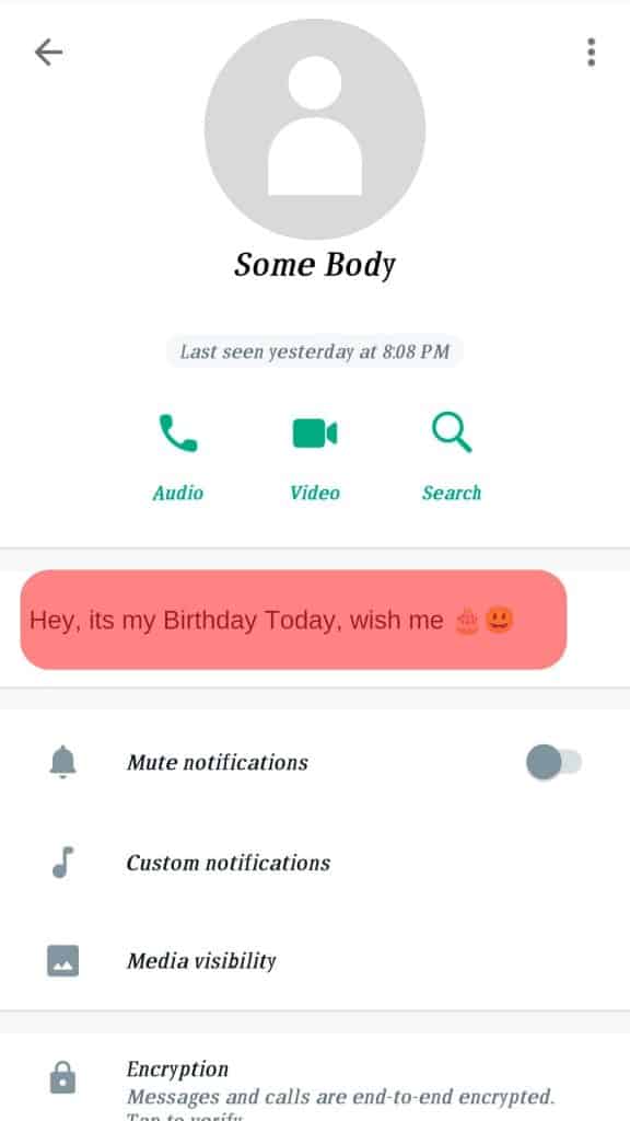 Cómo saber el cumpleaños de alguien en WhatsApp