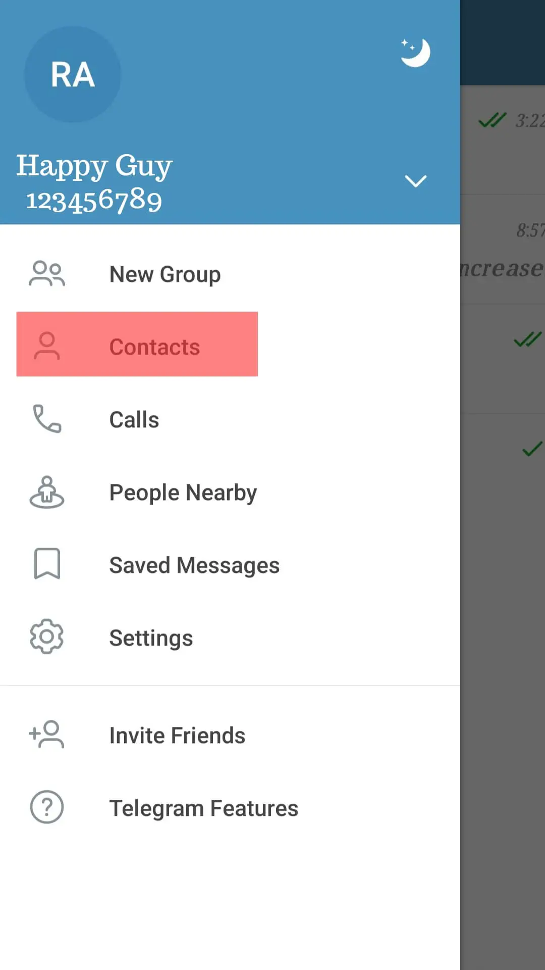 Cómo encontrar a alguien en Telegram Sin nombre de usuario