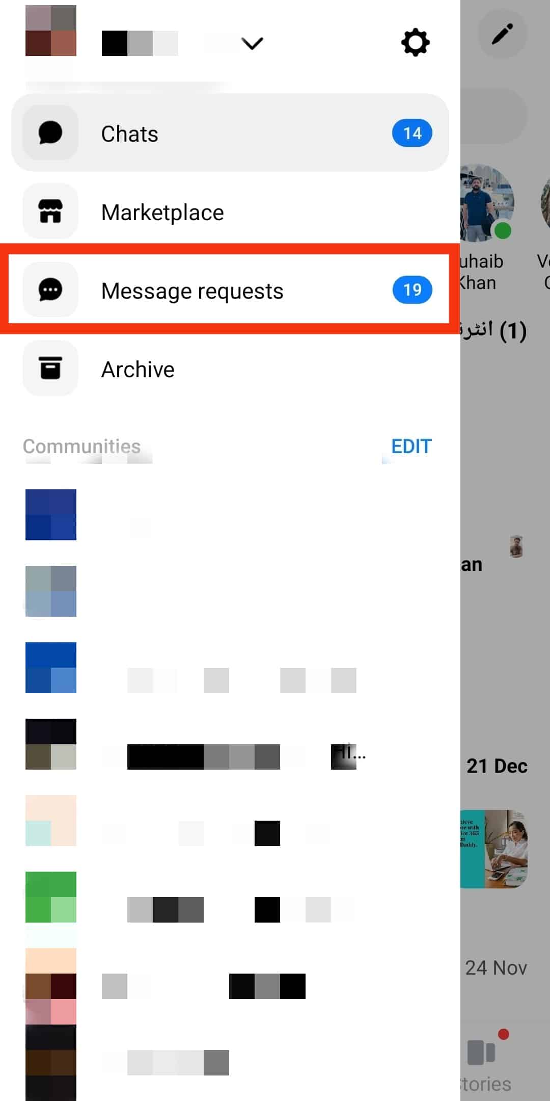 ¿Por qué mi Messenger ¿Desaparecen los mensajes?