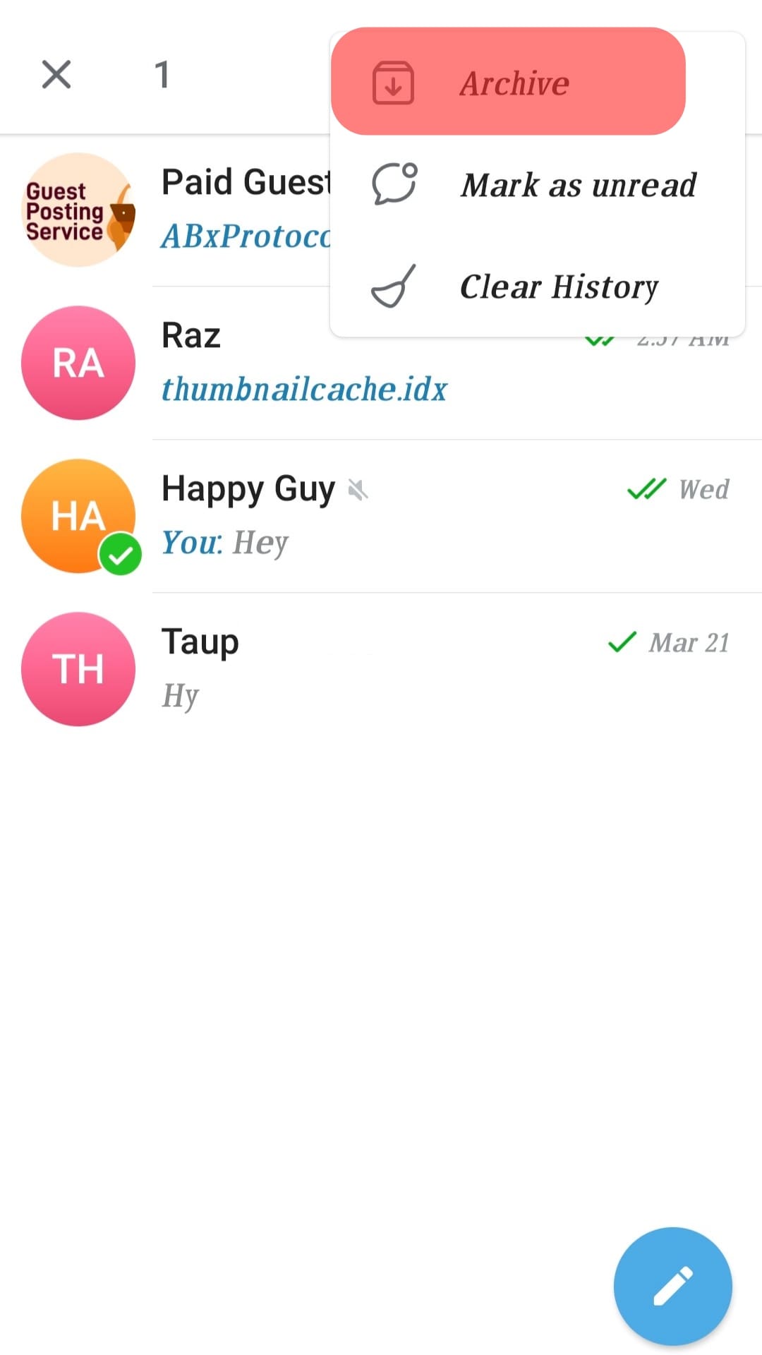 Cómo ocultar grupos en Telegram