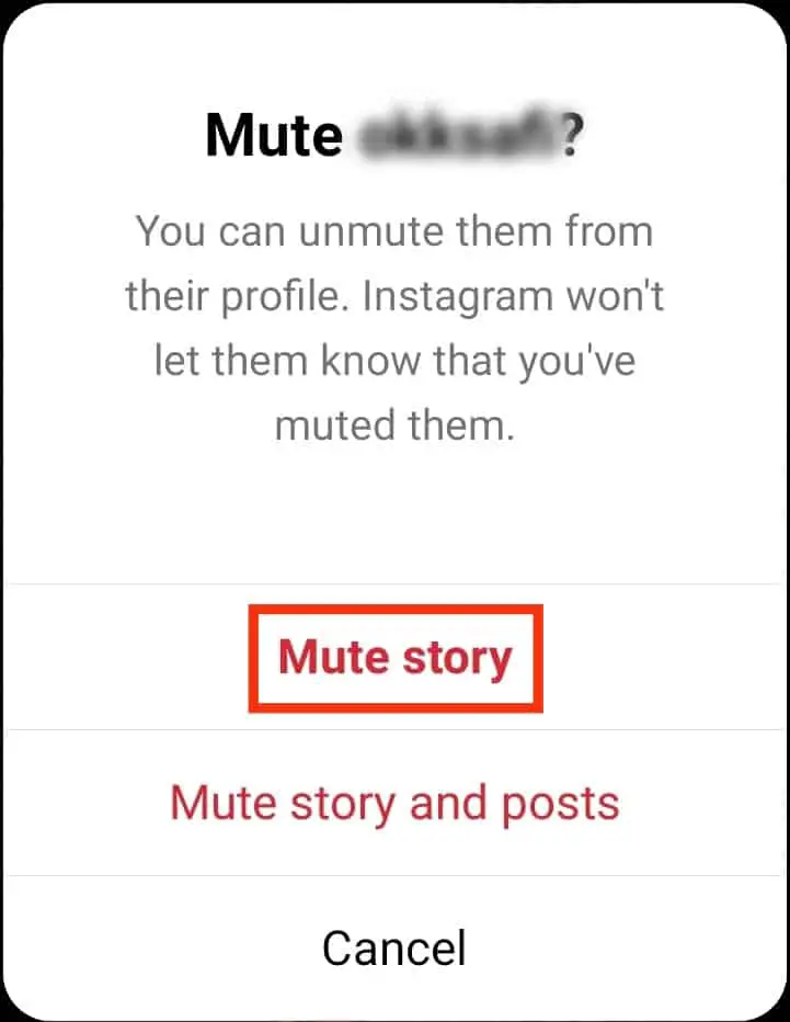 Cómo saber si alguien te silenció en Instagram