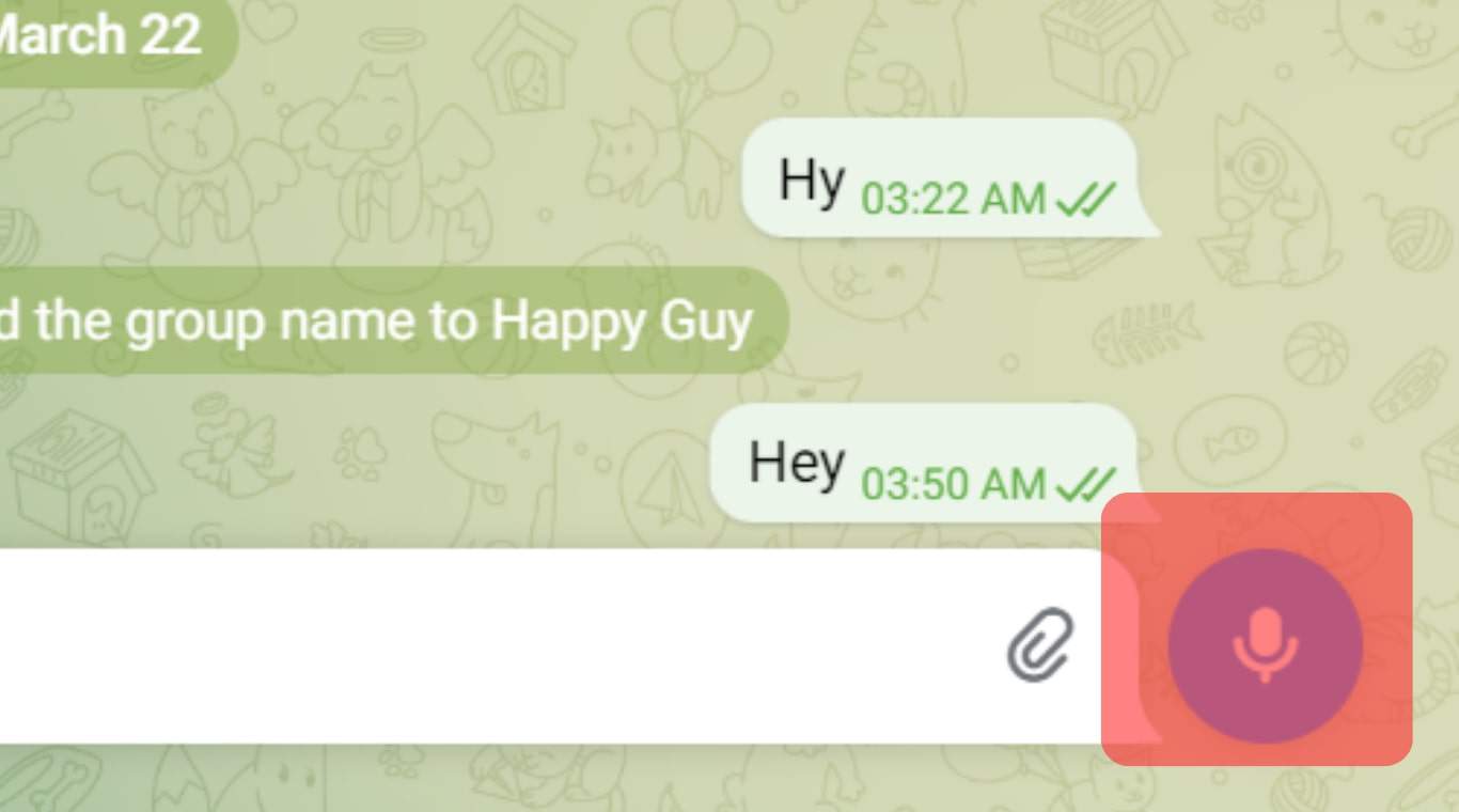 Cómo enviar mensajes de voz en Telegram?