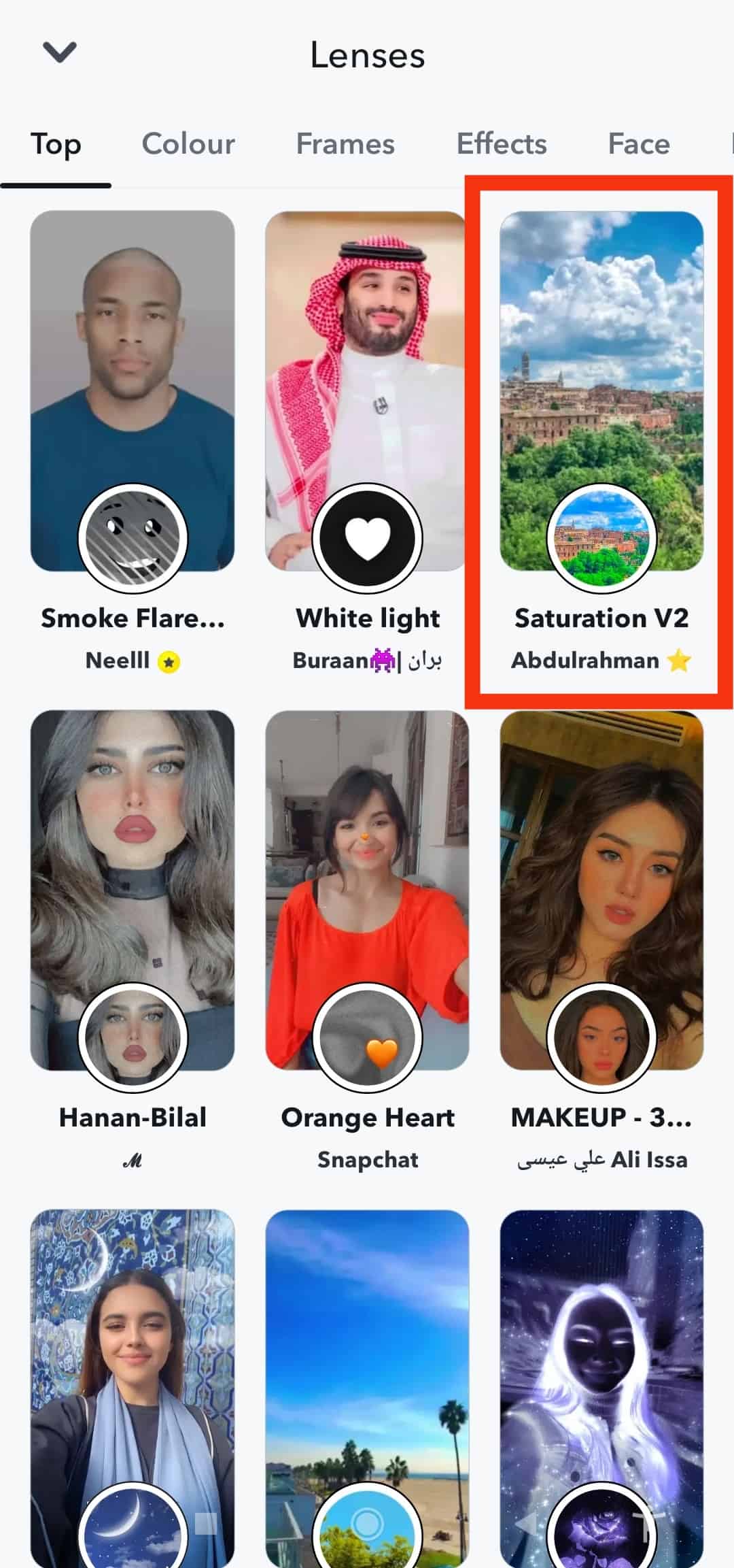Cómo agregar Snapchat ¿Filtrar a foto existente?