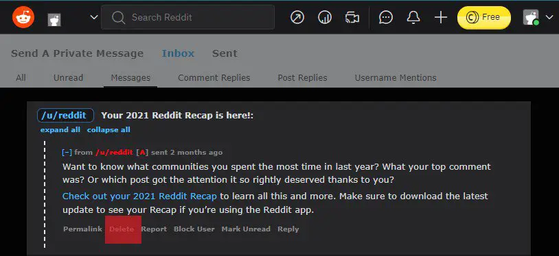 Cómo borrar Reddit Bandeja de entrada: una guía paso a paso