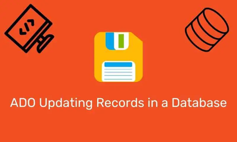 ADO Actualización de registros en una base de datos