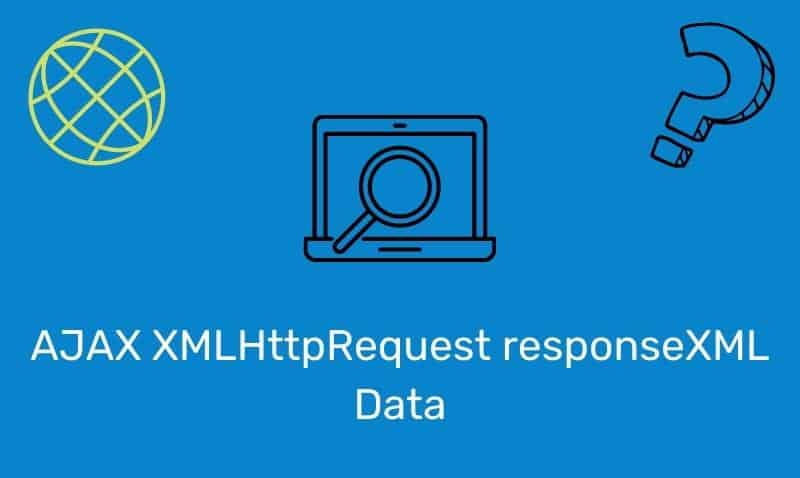 AJAX XMLHttpRequest respuestaDatos XML
