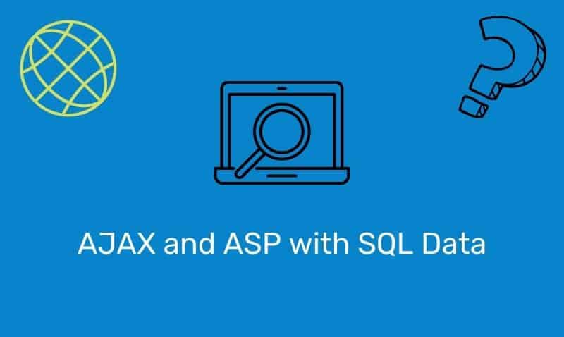 AJAX y ASP con datos SQL