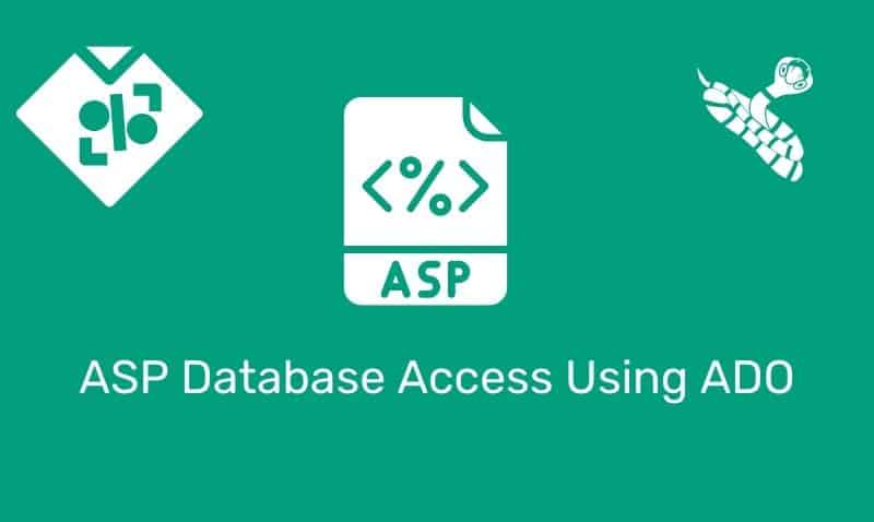 Acceso a la base de datos ASP mediante ADO
