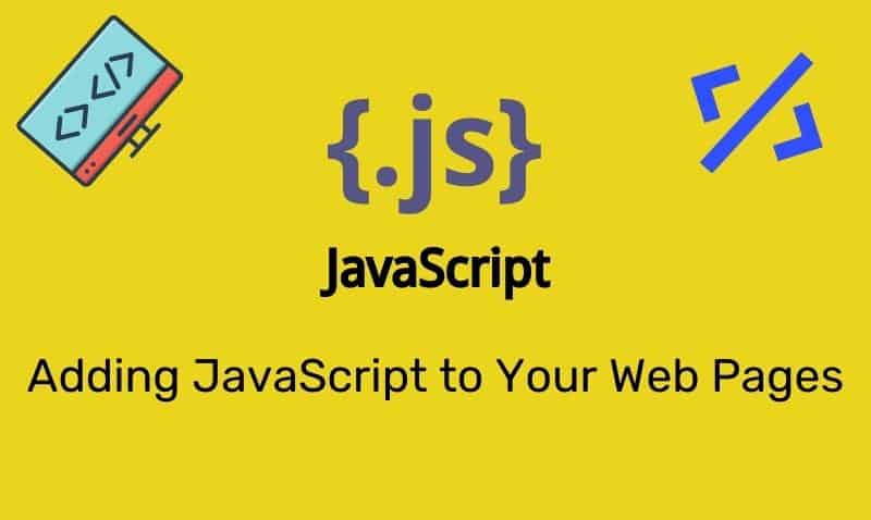 Agregar JavaScript a sus páginas web