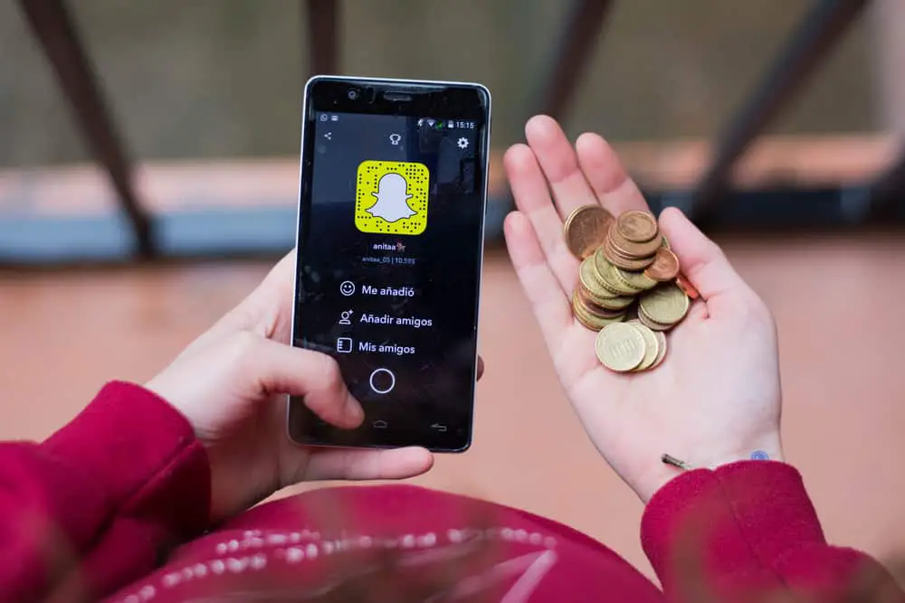 Cuántas vistas para recibir el pago Snapchat?