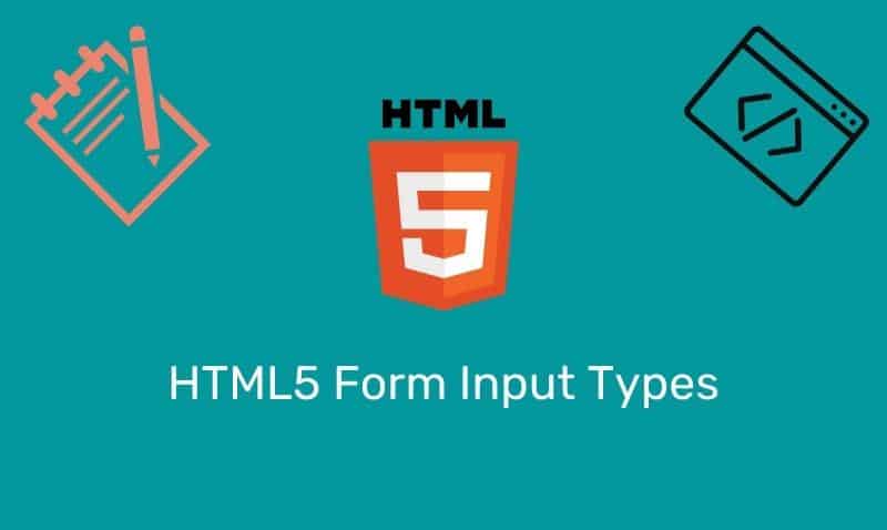 Tipos de entrada de formulario HTML5 | TIEngranaje