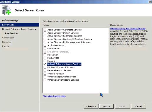 Habilitación del enrutamiento LAN en Windows Servidor 2008 R2