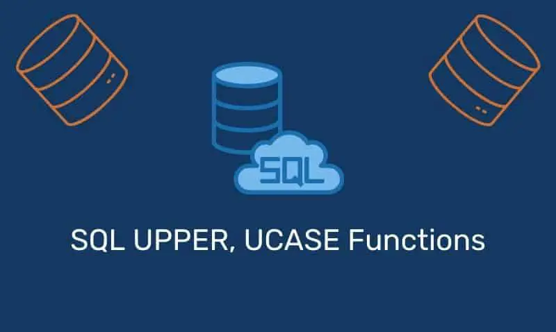 Funciones SQL SUPERIOR, UCASE | TIEngranaje