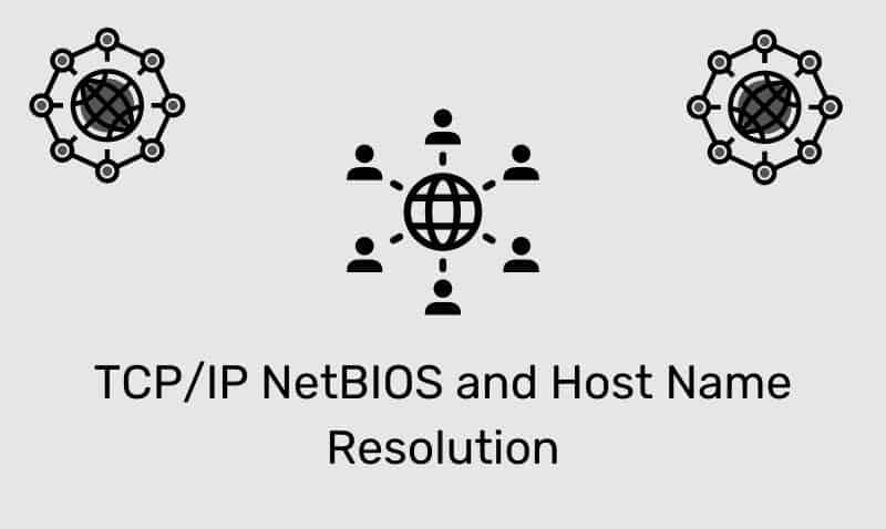 TCP/IP NetBIOS y resolución de nombre de host
